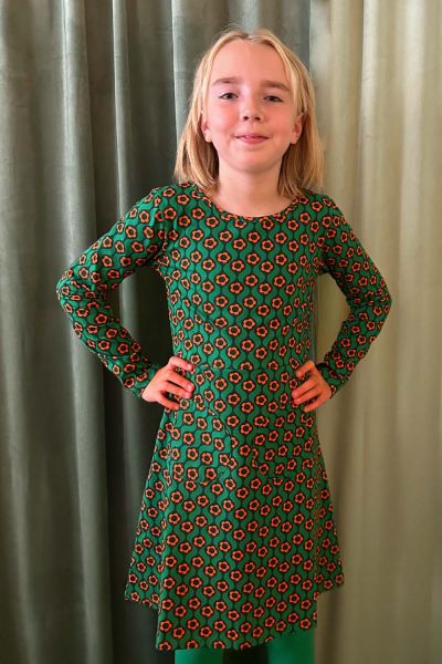Kinderkleid - Ester MINI dress - Sekund grön