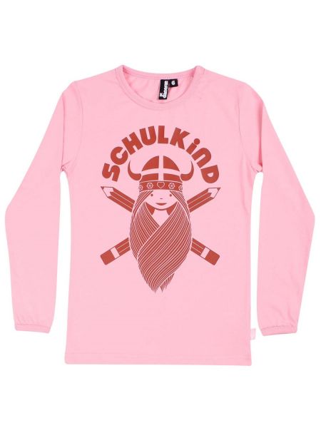 Shirt Danebasic Longsleeve - Pastel Pink Schulkind