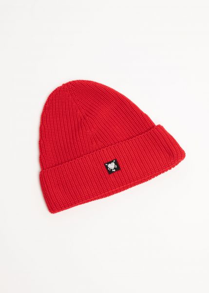 Mütze - Beanie Queen - starlet red knit