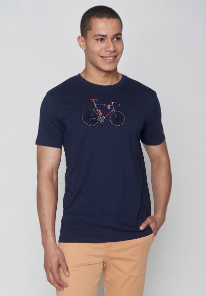T-Shirt - Bike Jack (Guide/GOTS) - Navy