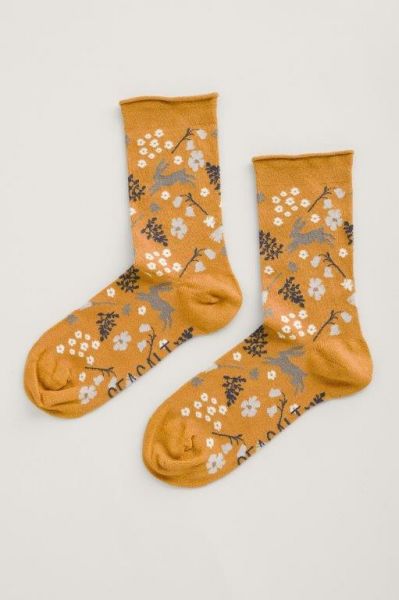 Socken - Women&#039;s Bamboo Arty Socks Woodland Valley Sandstone