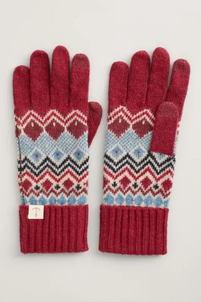 Handschuhe - Very Clever Gloves - Andrena Aran Dahlia Mix