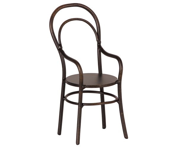 Stuhl - mit Armlehne - schwarz
