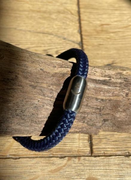 Armband mit Magnetverschluss - Anker dunkelblau