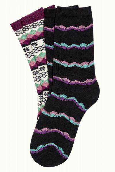 Socken - Socks 2-Pack Aspen - Caspia Purple