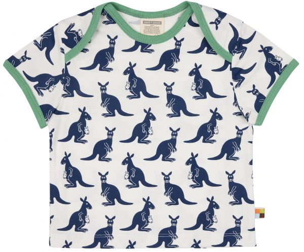T-Shirt Druck - Ultramarin Känguru