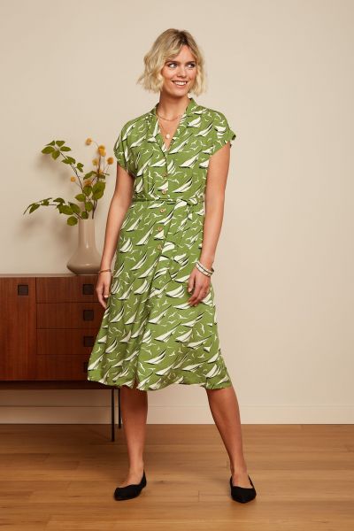 Kleid - Irene Dress Bateau - Woodbine Green