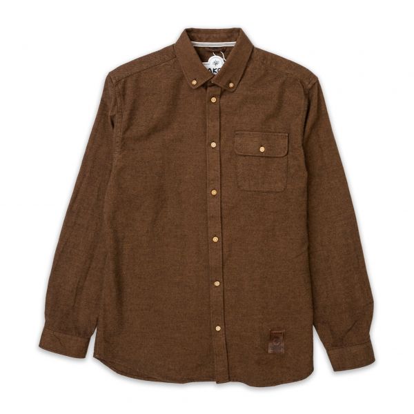 Hemd - Moss Shirt - Brown