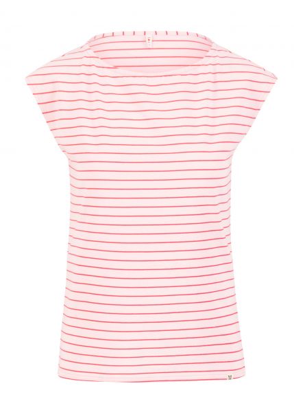 Shirt - Boxy Babe - strawberry stripes