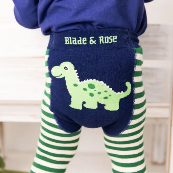 Kinder-Leggings - Maple The Dino Design - Dino