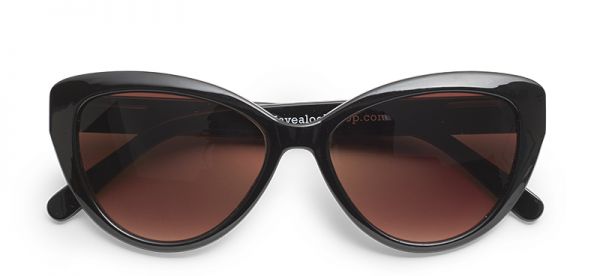 Sonnenbrille - Sunglasses - Cat Eye - black