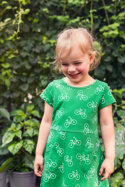 Kinderkleid - Asta MINI dress - Cykeltur Grön