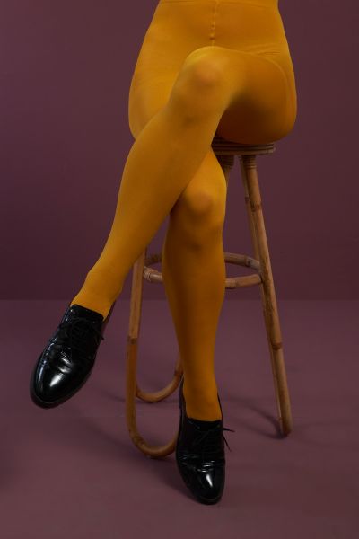 Tights Solid - Sunset Yellow