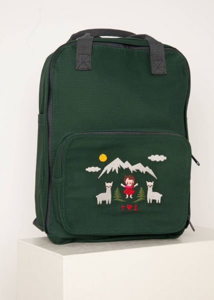 Rucksack colourful mind pack decor - sycamore green