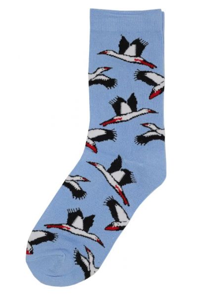 Socken - Danedanmark - Ladies Socks - Blue Storks