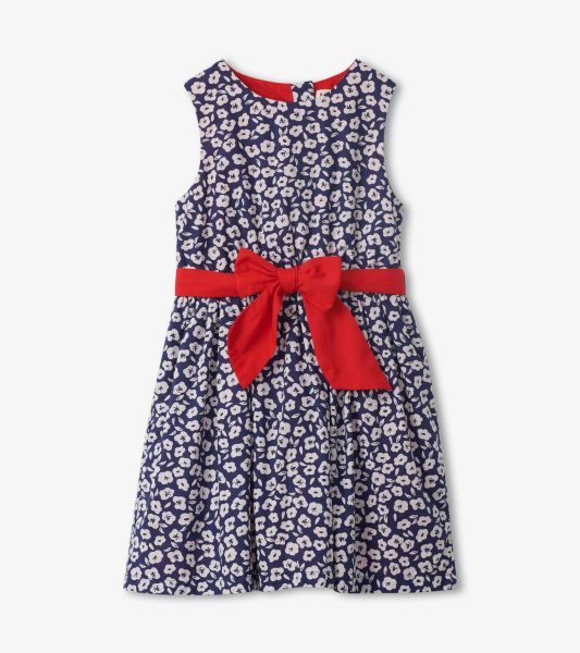 Kleid Delicate Florals Party Dress - Patriot Blue