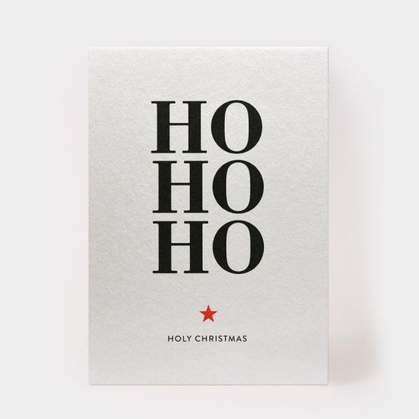 Postkarte - Ho Ho Ho