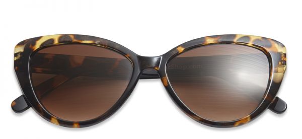 Sonnenbrille - Sunglasses - Cat Eye - tortoise