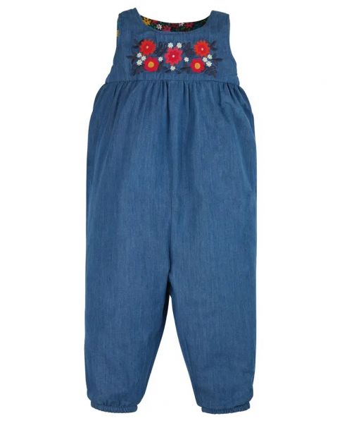 Latzhose Fay Reversible Dungaree - Daisy Fields/Floral