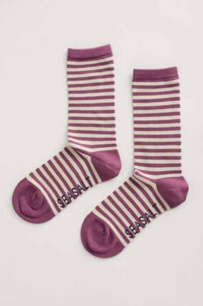 Socken - Womens Sailor Socks Weatherboard Buddleia