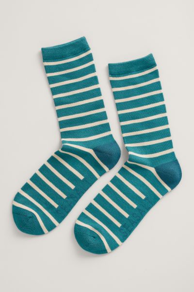 Socken - Womens Sailor Socks - Breton Emulsion