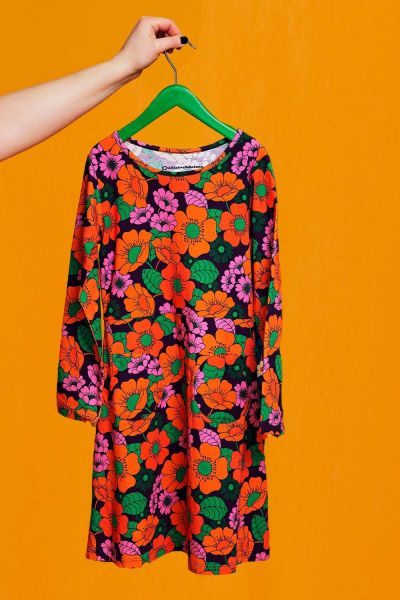 Kinderkleid - Ester MINI dress - 1970 lila